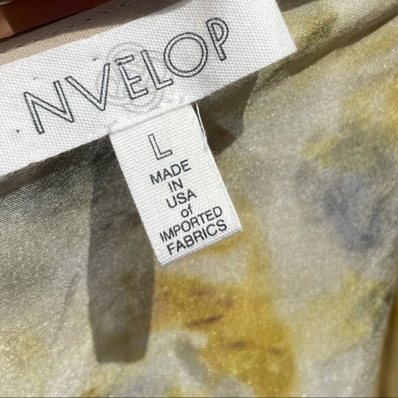 NWT NVELOP Shibori Print Top Size Large - Picture 2 of 6